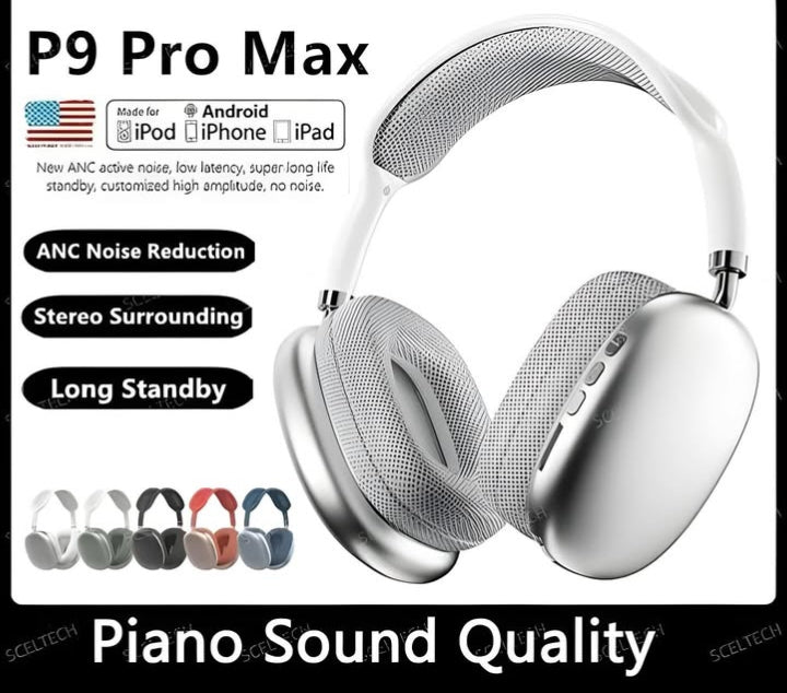 P9 Pro Max Bluetooth Wireless Headphones